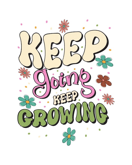 Diseño de citas de tipografía vintage de estilo maravilloso, diseño de camiseta Groovy, diseño de camiseta vintage,