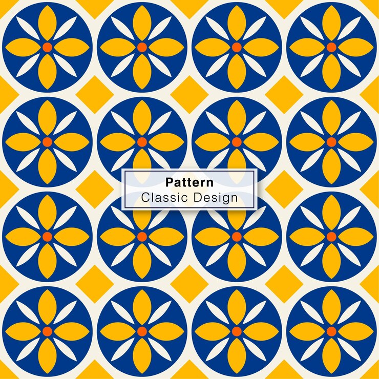 diseño clásico de patrones sin fisuras