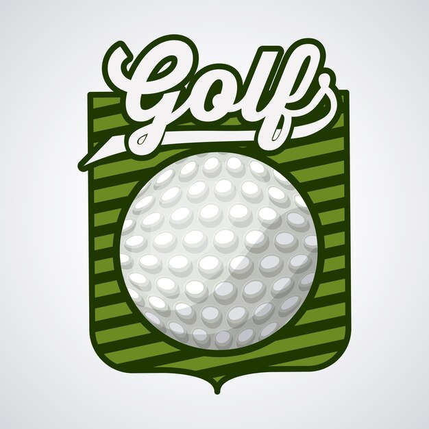 diseño del club de golf