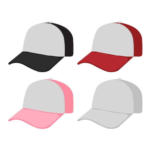 Diseño de colección de gorras.