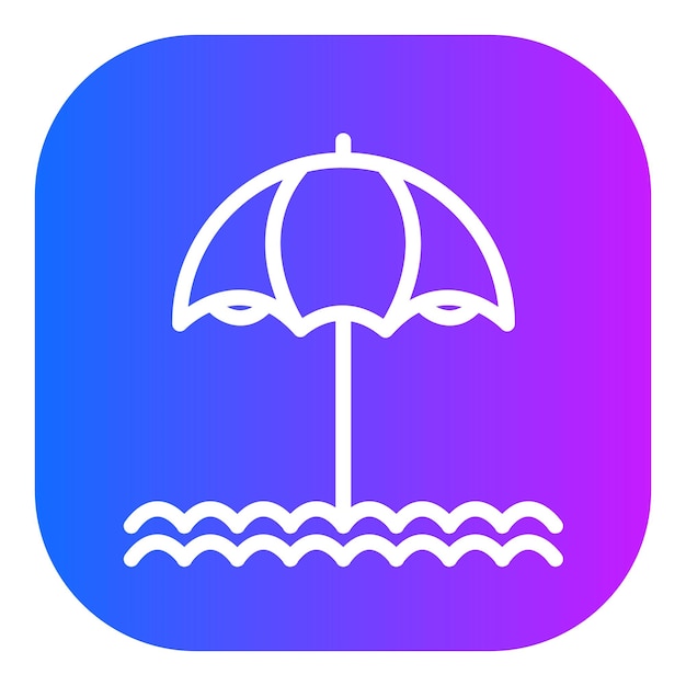 un diseño de color azul y púrpura con un paraguas que dice paraguas en él