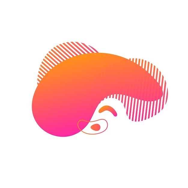 Diseño de color plano fluido