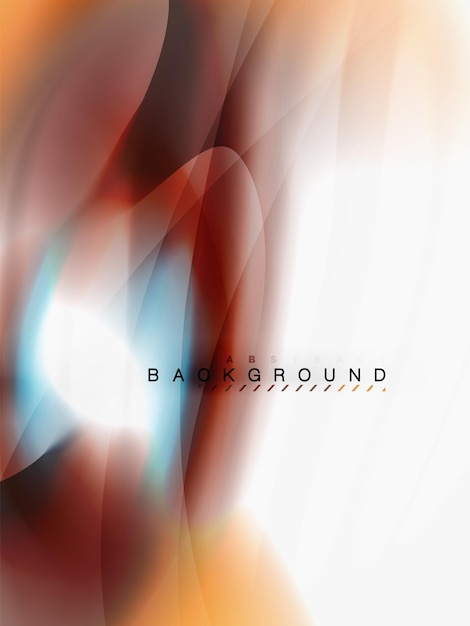 Diseño de colores fluidos abstractos de fondo