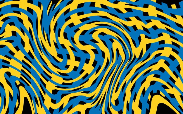 Diseño colorido abstracto del fondo de la onda