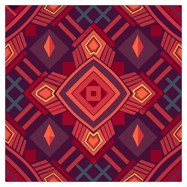 un diseño colorido con un cuadrado y un cuadrado en el medio