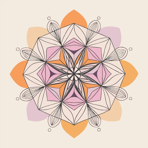 un diseño colorido con un diseño que dice quot el centro quot