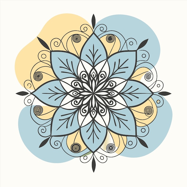 un diseño colorido con un diseño que dice quot mandalas quot