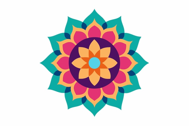 un diseño colorido del libro del artista