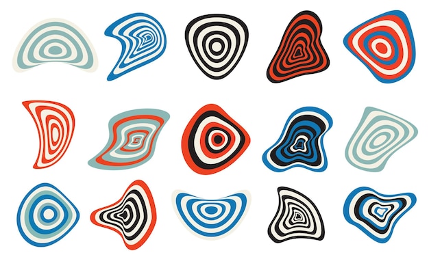 un diseño colorido con la palabra ojo en él
