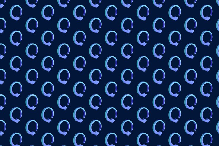 Vector diseño colorido de patrón de logotipo de 360 grados vector gratuito