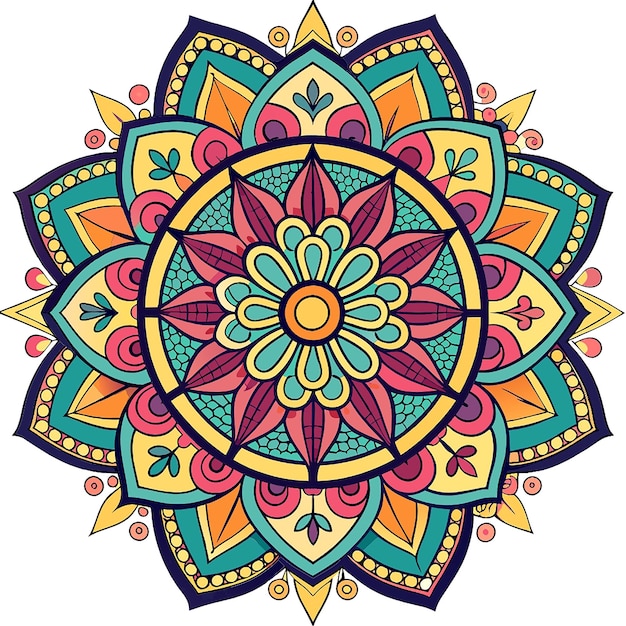 un diseño colorido que está impreso en amarillo y azul