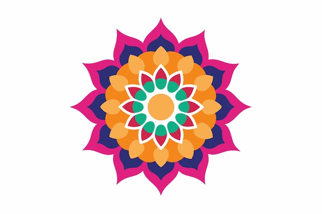 un diseño colorido sobre un fondo blanco