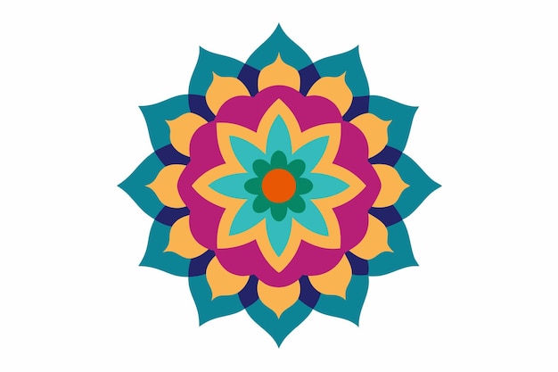 un diseño colorido sobre un fondo blanco