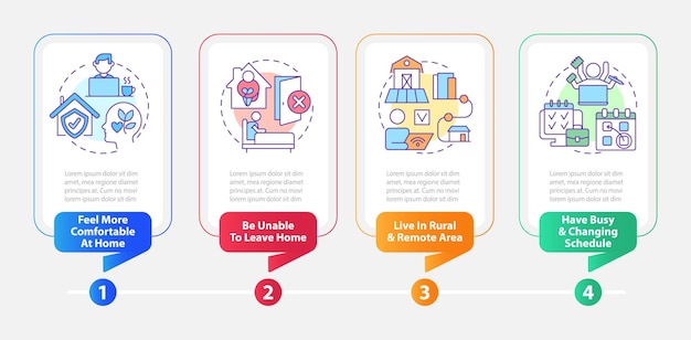 Diseño colorido de terapia en línea con iconos de líneas