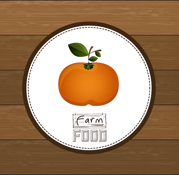 Diseño de comida de granja