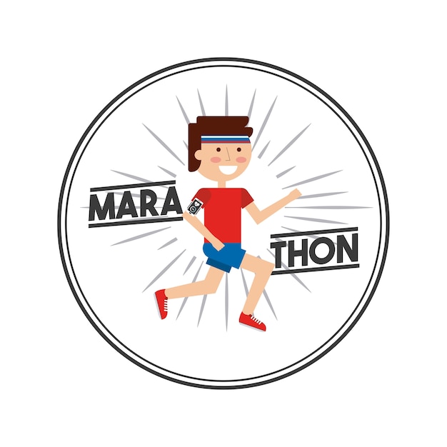 Diseño de competencia de maratón