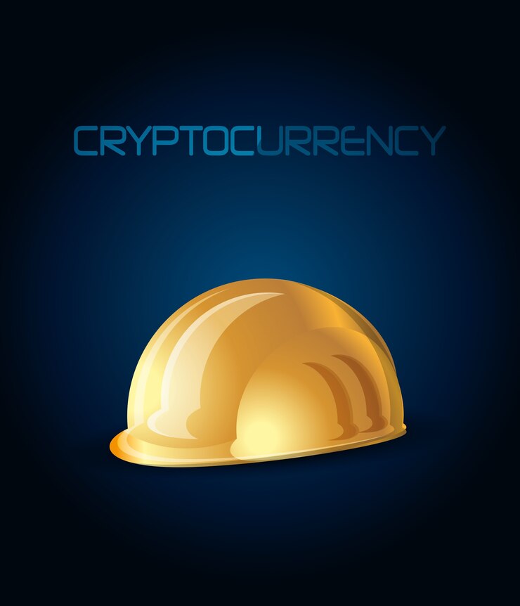 Vector diseño de concepto de criptomoneda