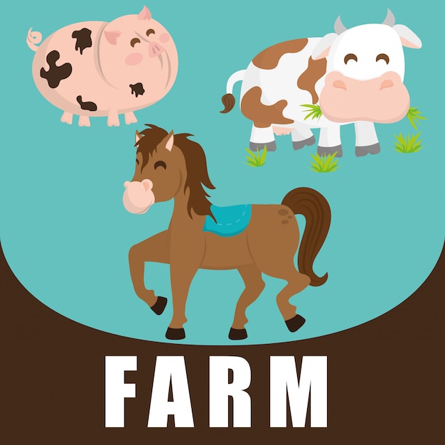 Diseño de concepto de granja