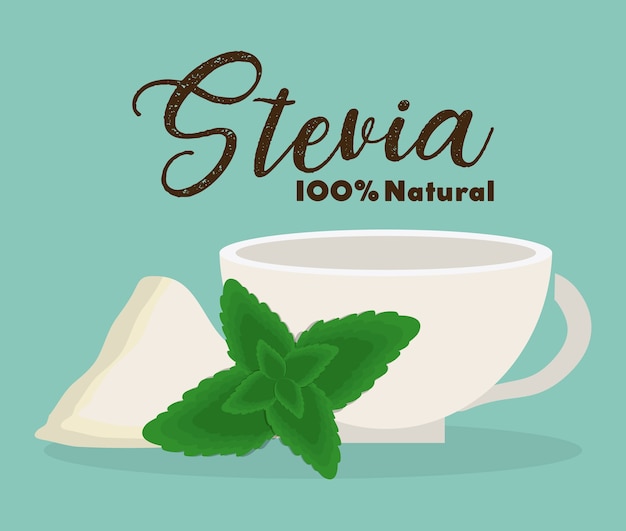 Diseño de concepto de Stevia