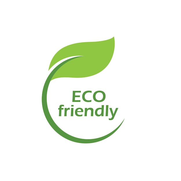 Diseño de concepto de vector de icono ecológico