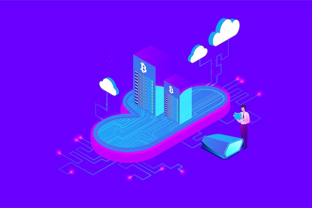 Diseño conceptual de desarrollo de servidores en la nube y Bitcoin