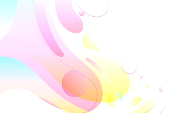 Diseño conceptual de fondo abstracto y colorido