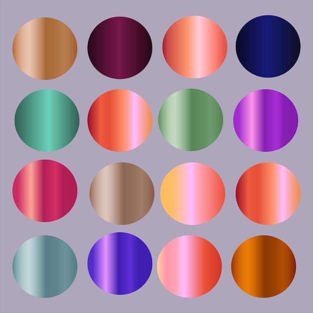 diseño de conjunto de colores