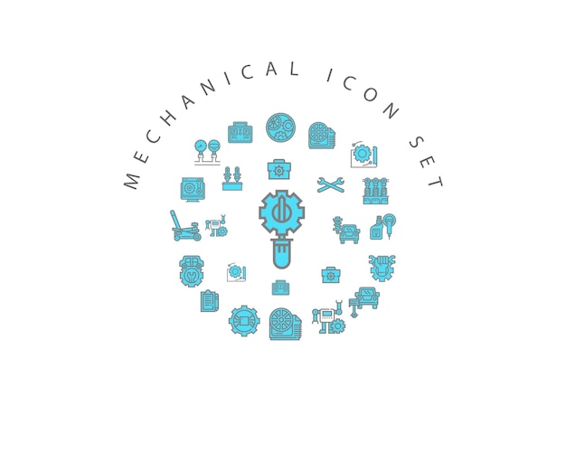Diseño de conjunto de iconos de aplicaciones móviles