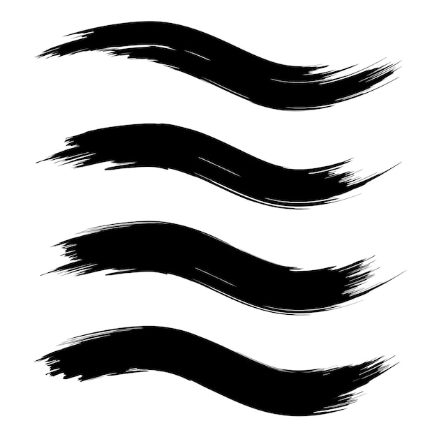 Diseño de conjunto de pinceladas