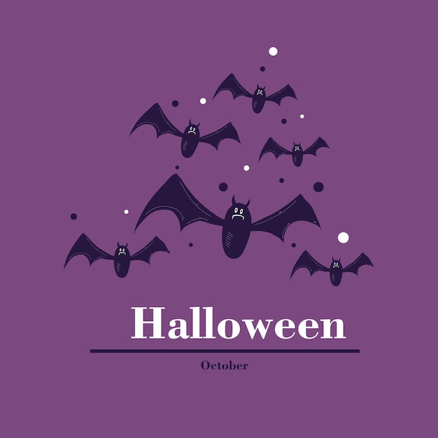 diseño de conjunto de vectores de eventos de halloween para recursos de fiesta de halloween