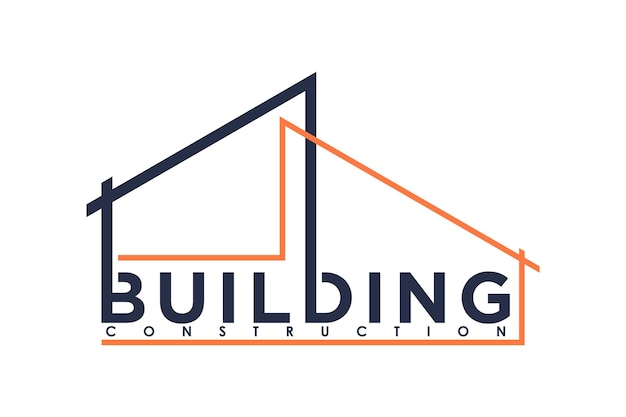 diseño de construcción de edificios con un concepto moderno
