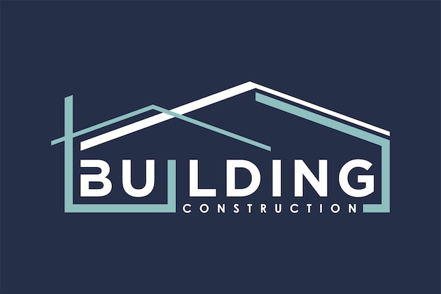 diseño de construcción de edificios con un concepto moderno