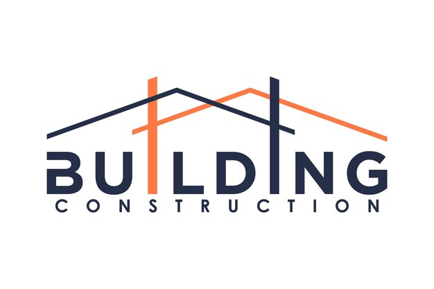 diseño de construcción de edificios con un concepto moderno