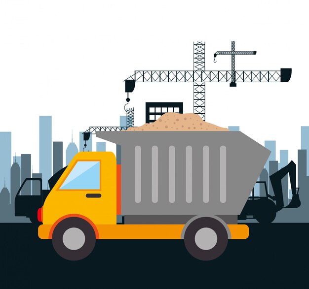 diseño de construcción de maquinaria aislada