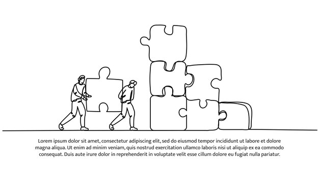 Diseño continuo de una línea de cooperación para aumentar