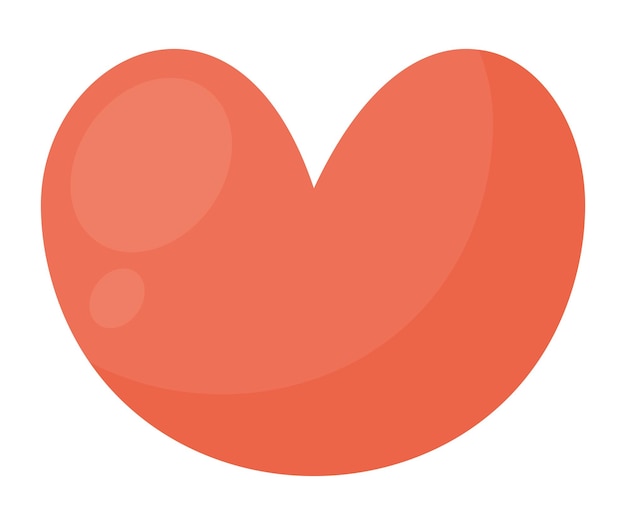 diseño de corazón rojo