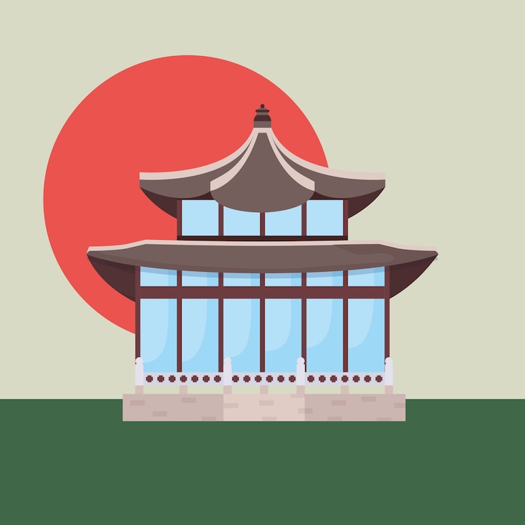 Vector diseño de corea del sur