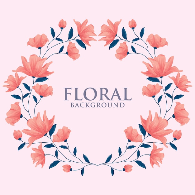 Diseño de corona floral