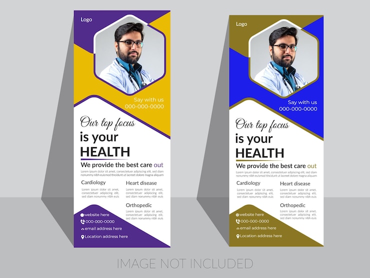 Diseño corporativo de banner roll up