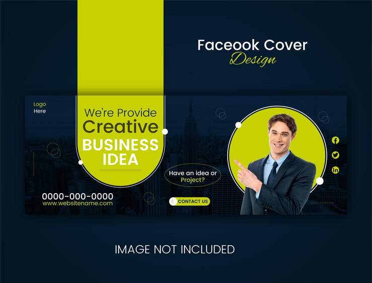 Diseño corporativo de portada de Facebook