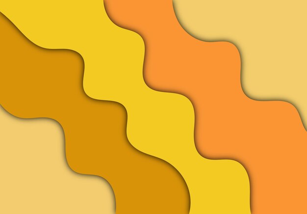 El diseño de corte de papel abstracto colorido se mezcla con formas dinámicas y capas vibrantes