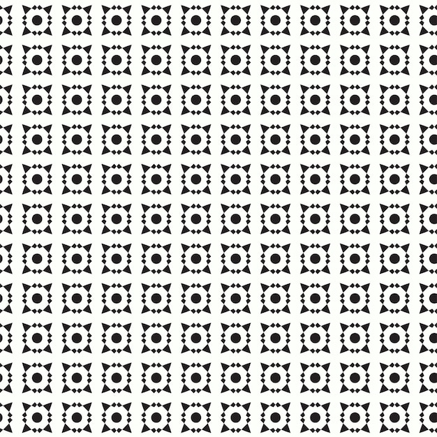 Diseño sin costuras en blanco y negro
