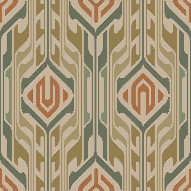 Diseño sin costuras de la geometría del patrón