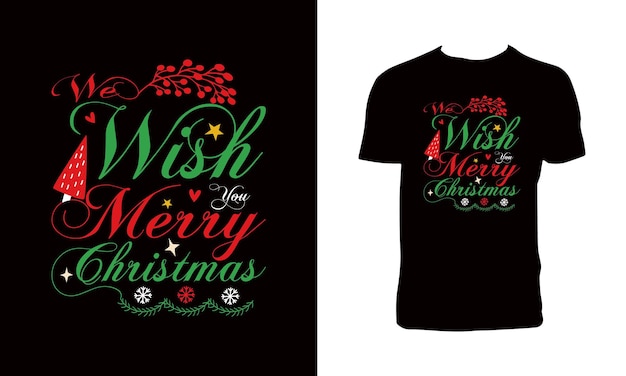 Diseño creativo de camiseta de navidad