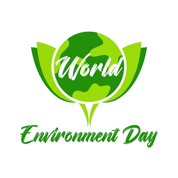 Diseño creativo del día mundial del medio ambiente.