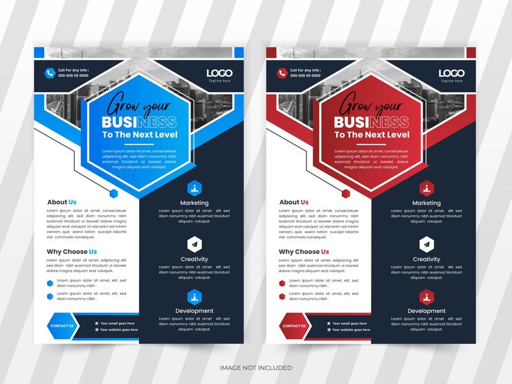 Diseño creativo de folletos corporativos plantilla diseño de folletos comerciales