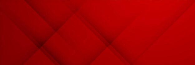 Diseño creativo de fondo de banner web abstracto rojo moderno
