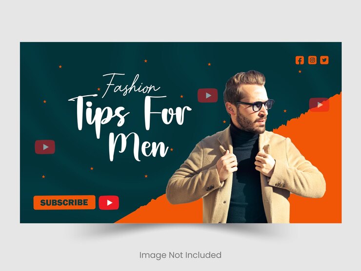 Diseño creativo de ilustraciones vectoriales de miniaturas de YouTube