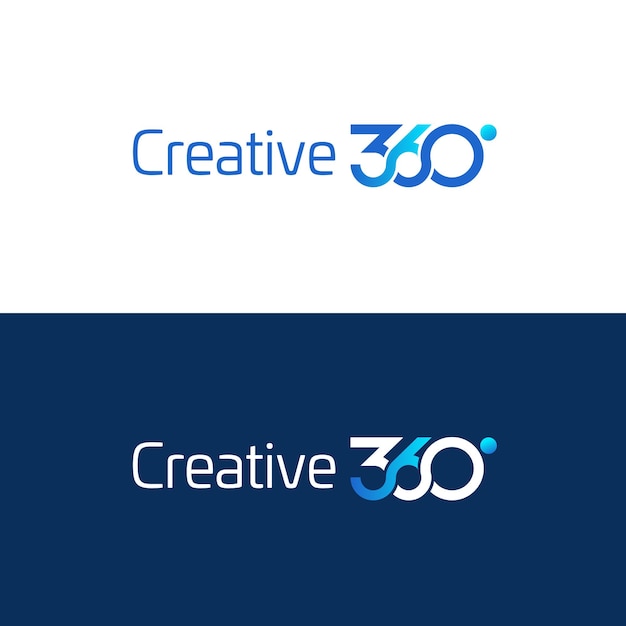Diseño creativo de logotipo 360