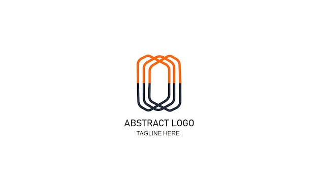 Diseño creativo del logotipo abstract vectorial